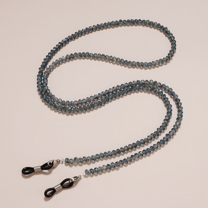 Dual-Strand Gemstone Glasses Chain kalsten