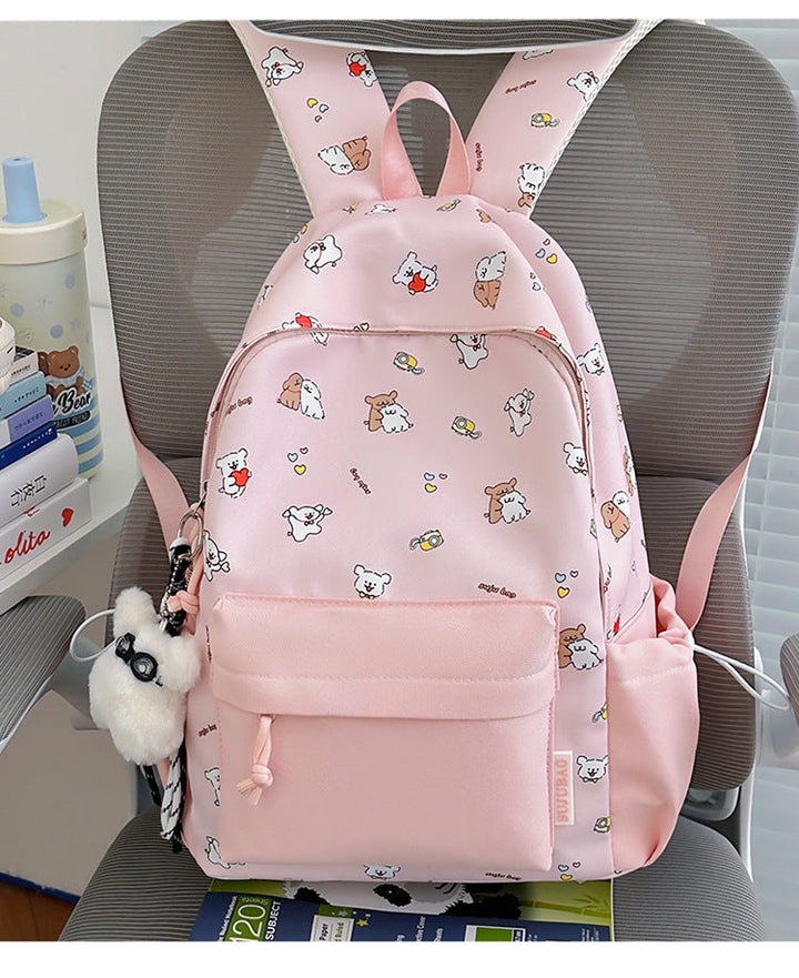 Cute Cartoon-Themed School Backpack