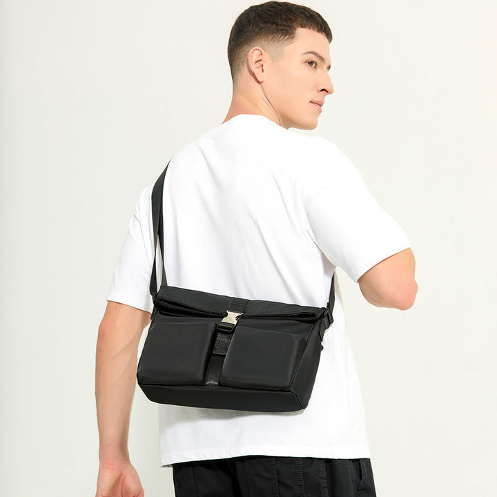 Versatile Dual-Pocket Crossbody Bag Kalsten
