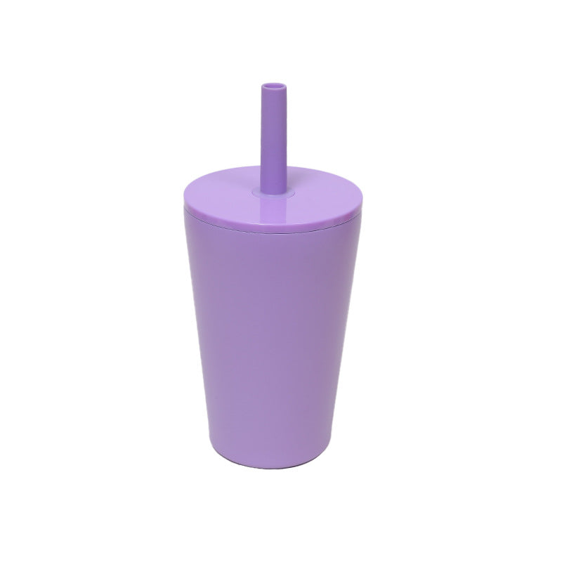 Unisex stylish to-go drinking cup with integrated straw Kalsten