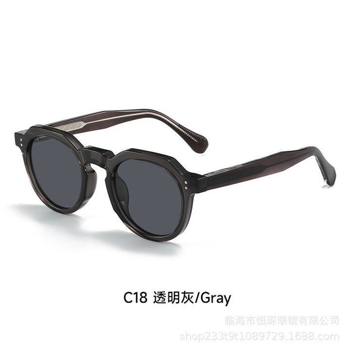 Ladies stylish sunglasses with unique octagonal frame Kalsten