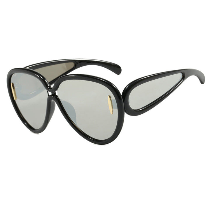 Women extravagant sunglasses in creative design Kalsten