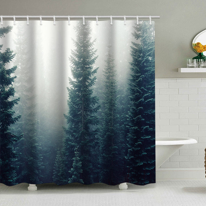 Forest Serenity Shower Curtain Kalsten