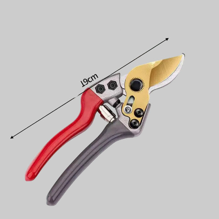 Ergonomic curved bypass pruning shears with non-slip foam grips Kalsten