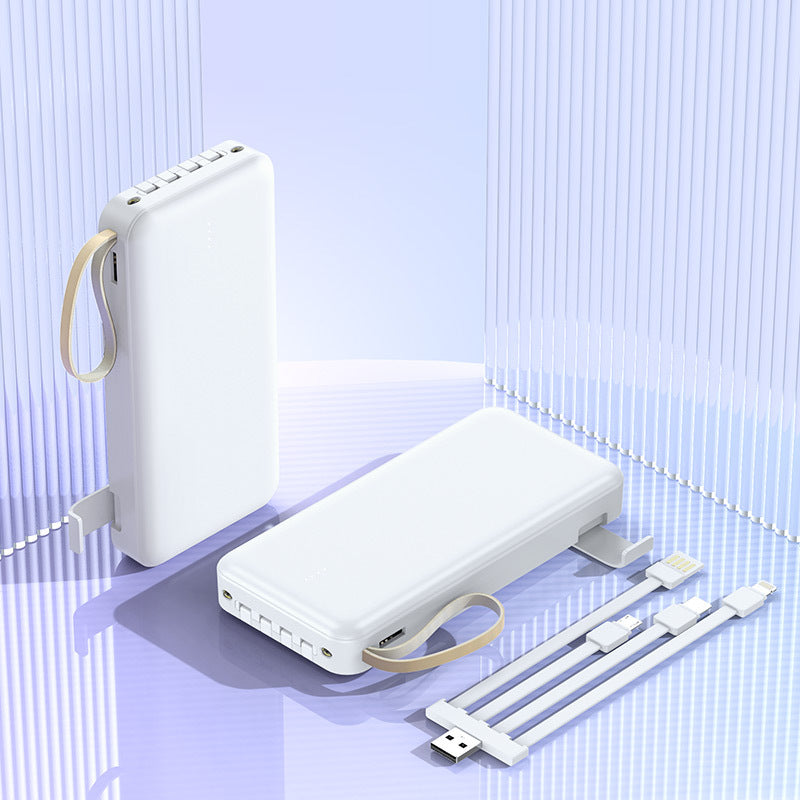 multifunctional power bank with integrated cable Kalsten