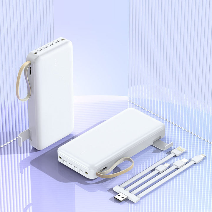 multifunctional power bank with integrated cable Kalsten