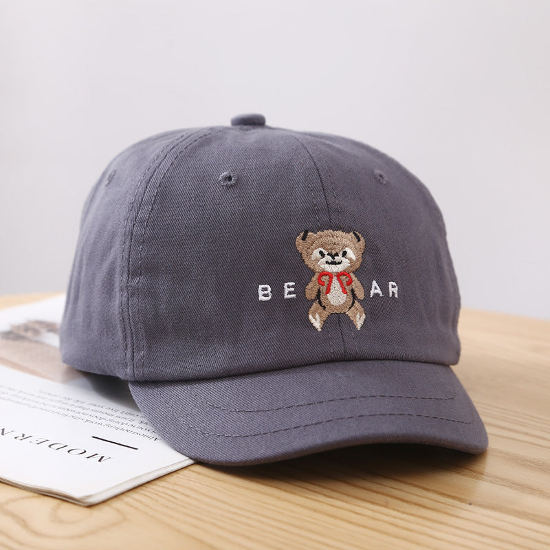 Women's Cute Bear-Embroidered Baseball Cap Kalsten