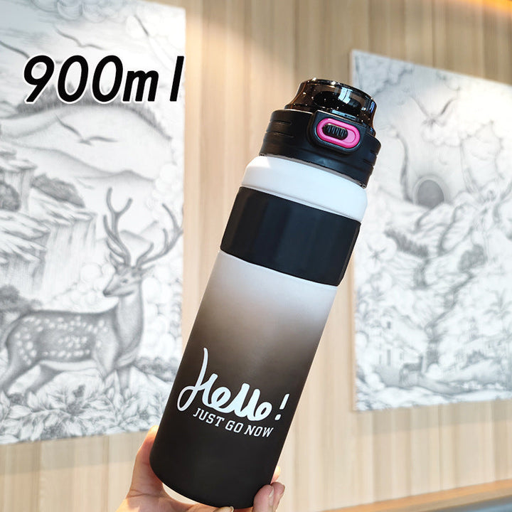 Ladies versatile drinking bottle with innovative flip lid Kalsten