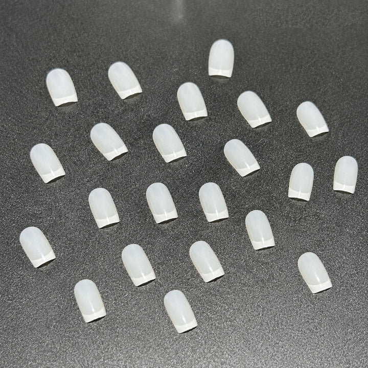 Elegant French Tip Press-On Nail Set Kalsten