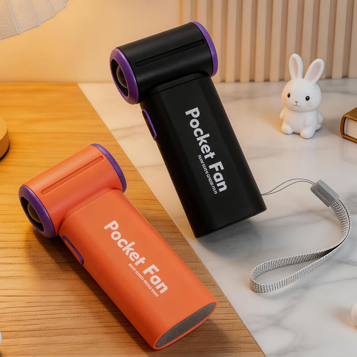 Ladies Portable Mini Fan with USB Charging Function and Lightweight Design Kalsten