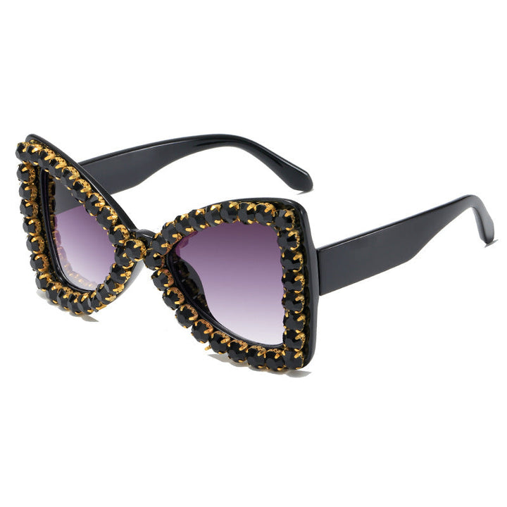 Ladies Glamorous Sunglasses with Crystal Decoration Kalsten