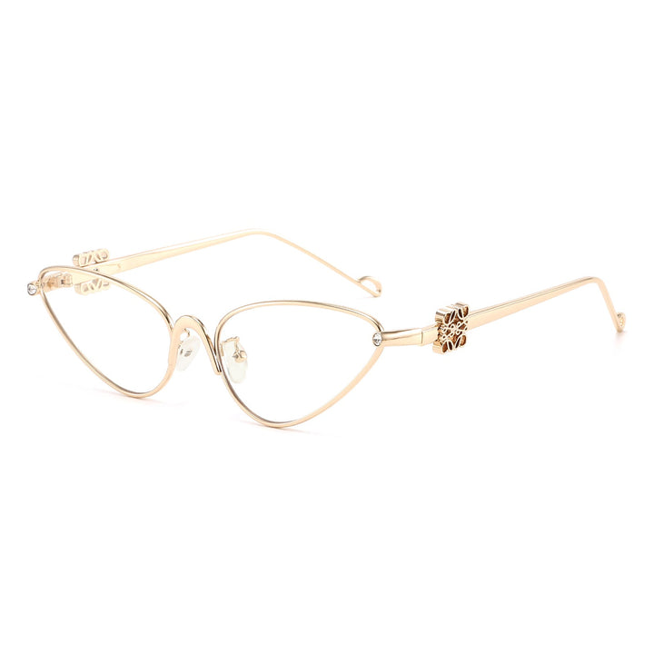 Women's Cat-Eye Sunglasses with Elegant Accents and UV Protection Kalsten