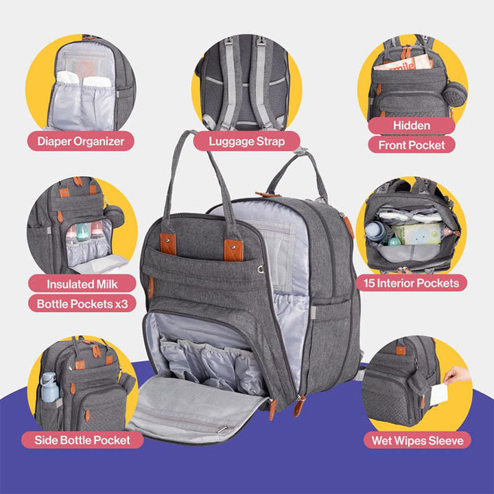 Multifunctional Laptop Backpack with Organizer Kalsten