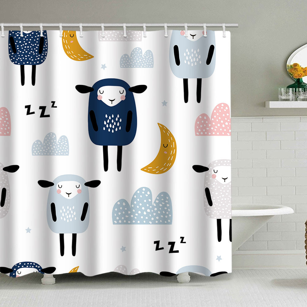 Decorative Shower Curtain Kalsten
