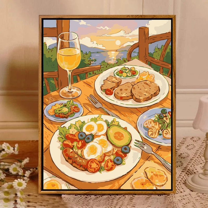 Gourmet Culinary Wall Art Print Kalsten