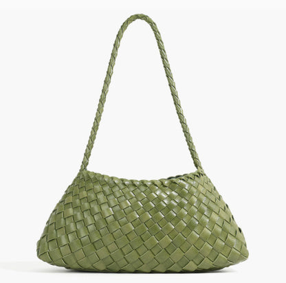 Textured Woven Slouchy Shoulder Bag Acalora