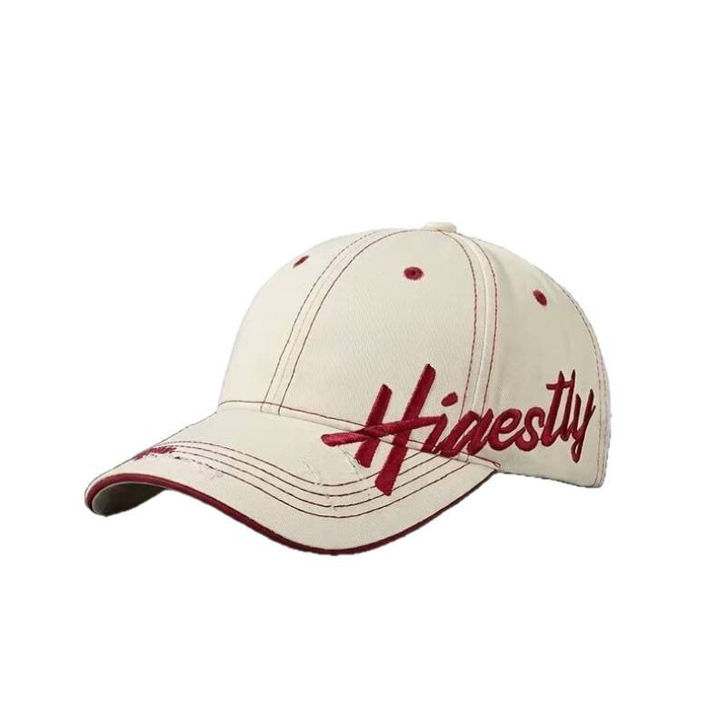 Women's Distressed Casual Graphic Baseball Cap Kalsten