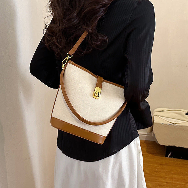 Chic Structured Bucket Bag Kalsten