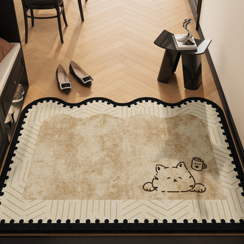 Decorative Dog-Themed Area Rug Acalora