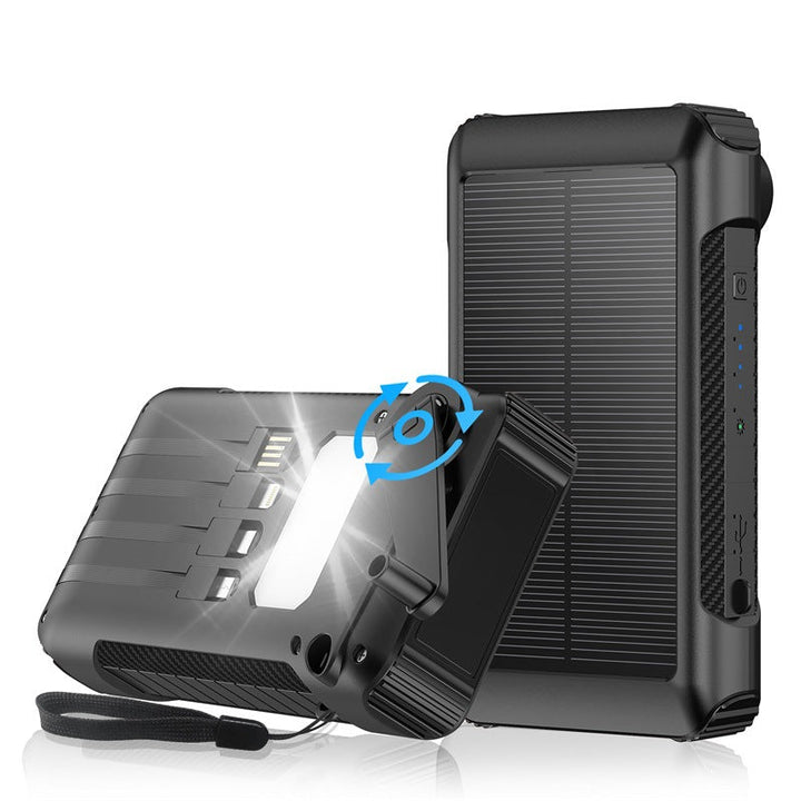 Solar Charger with Integrated Flashlight Kalsten