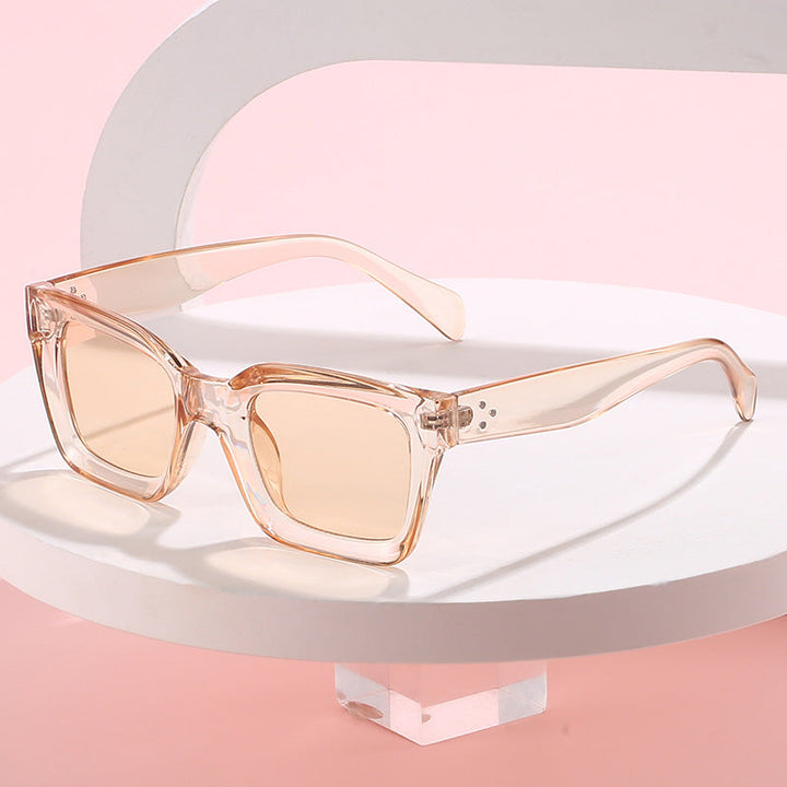 Ladies fashionable square sunglasses with elegant, wide frame Kalsten