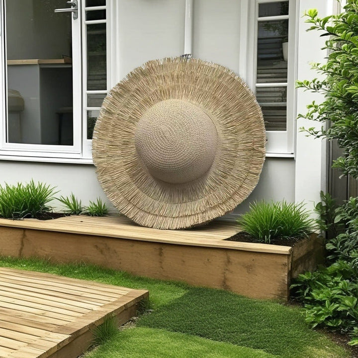 Beach basket with classic sun protection Kalsten