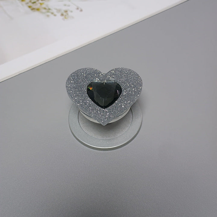 Decorative Heart-Shaped Phone Grip Kalsten