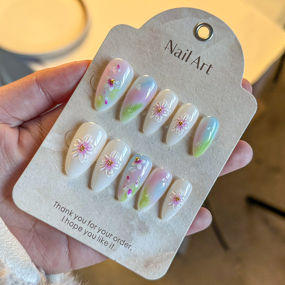 Floral-Accent Press-On Nail Collection Kalsten