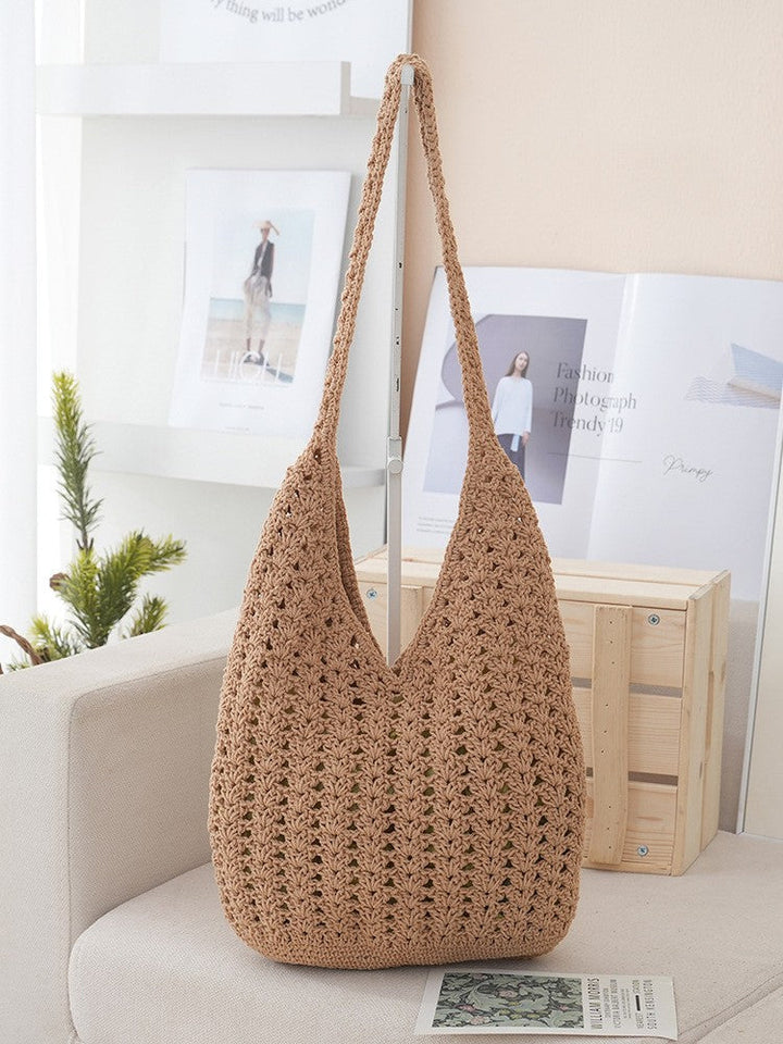Handcrafted Net Shoulder Bag Kalsten