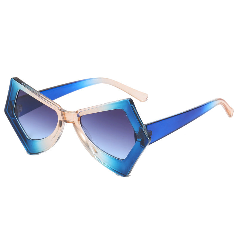 Women's polygonal sunglasses in extravagant design Kalsten