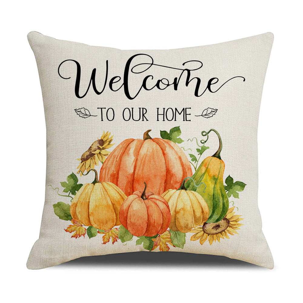 Women's pillowcase with autumn pumpkin design Kalsten