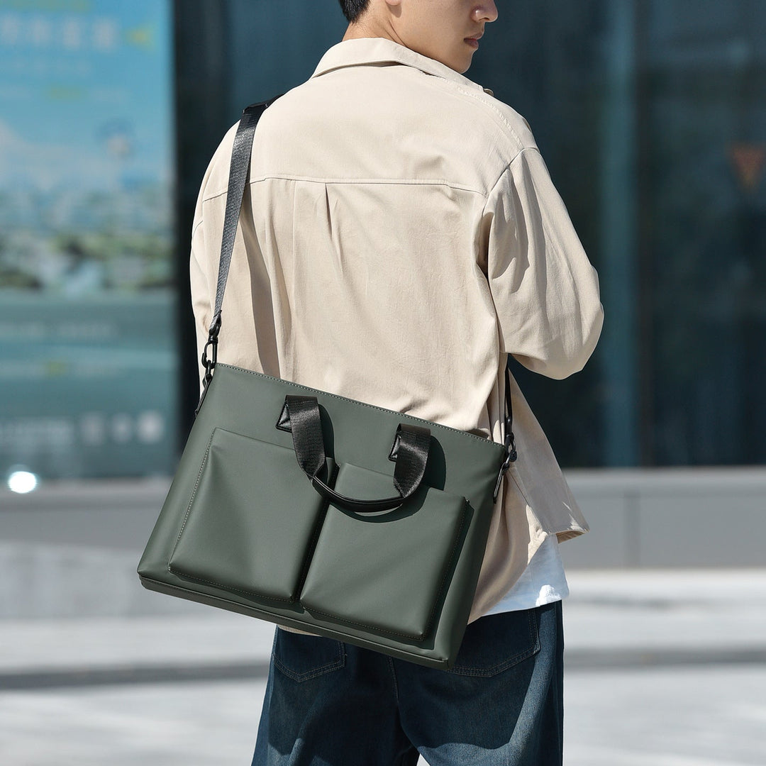 Stylish Multi-Pocket Business Tote Bag Kalsten
