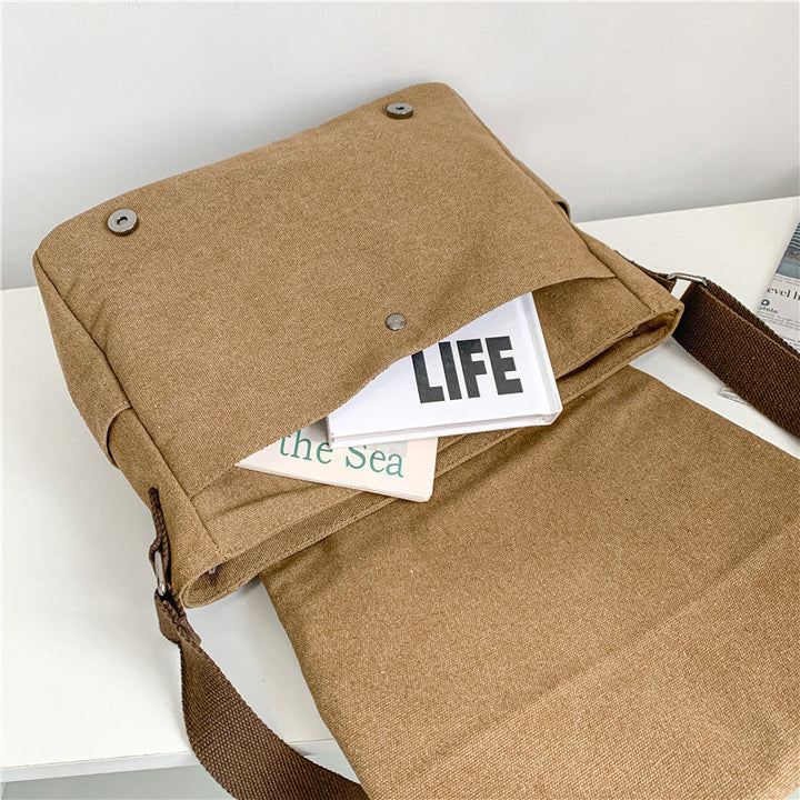 Multifunctional Messenger Bag with Adjustable Shoulder Strap Kalsten