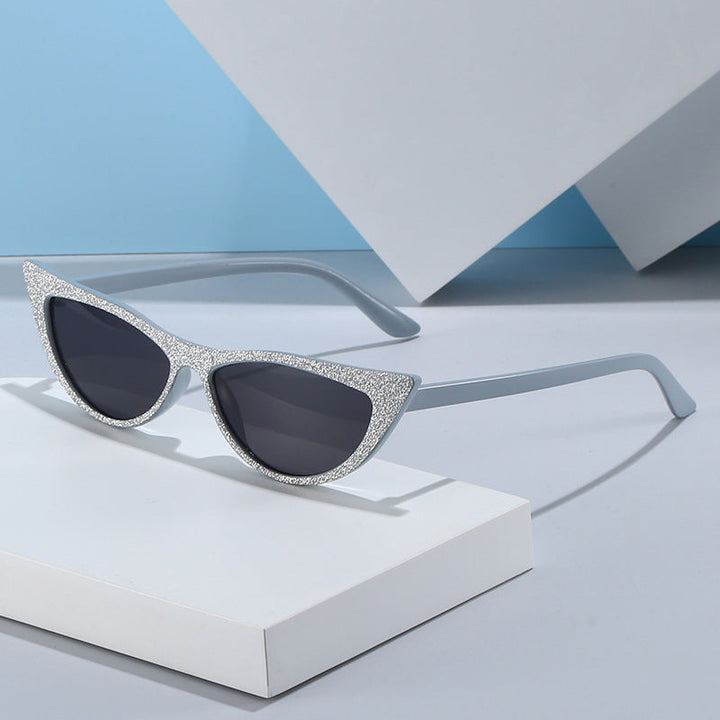 Women's Cat-Eye Sunglasses with Glittering Frame Kalsten