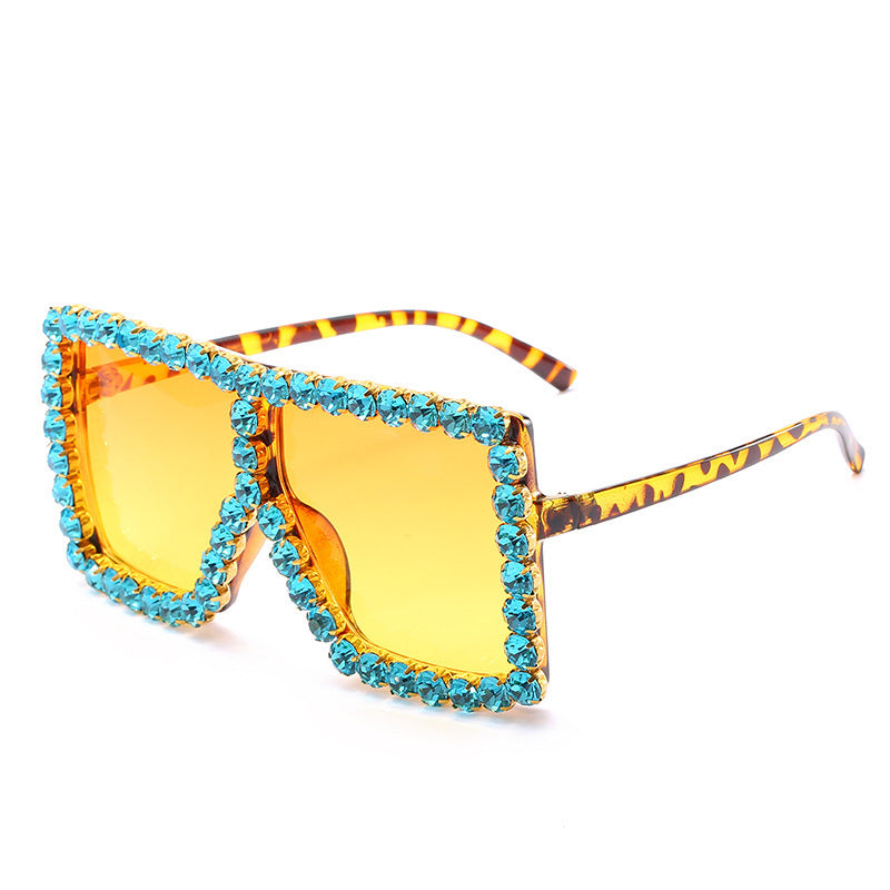 Women's fashionable sunglasses with rhinestone embellishment Kalsten