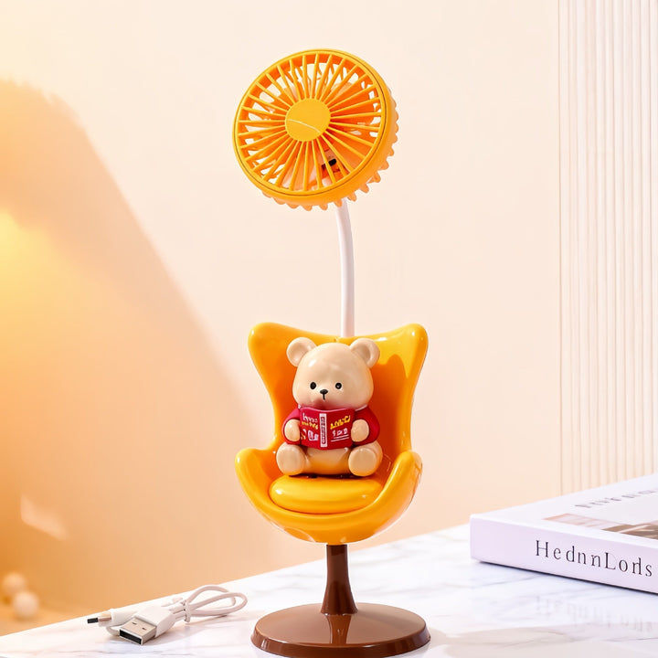 Women Portable Mini Fan with Cute Panda Design Kalsten
