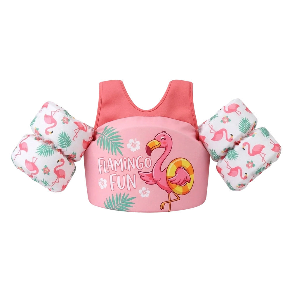 Shark Print Swim Vest