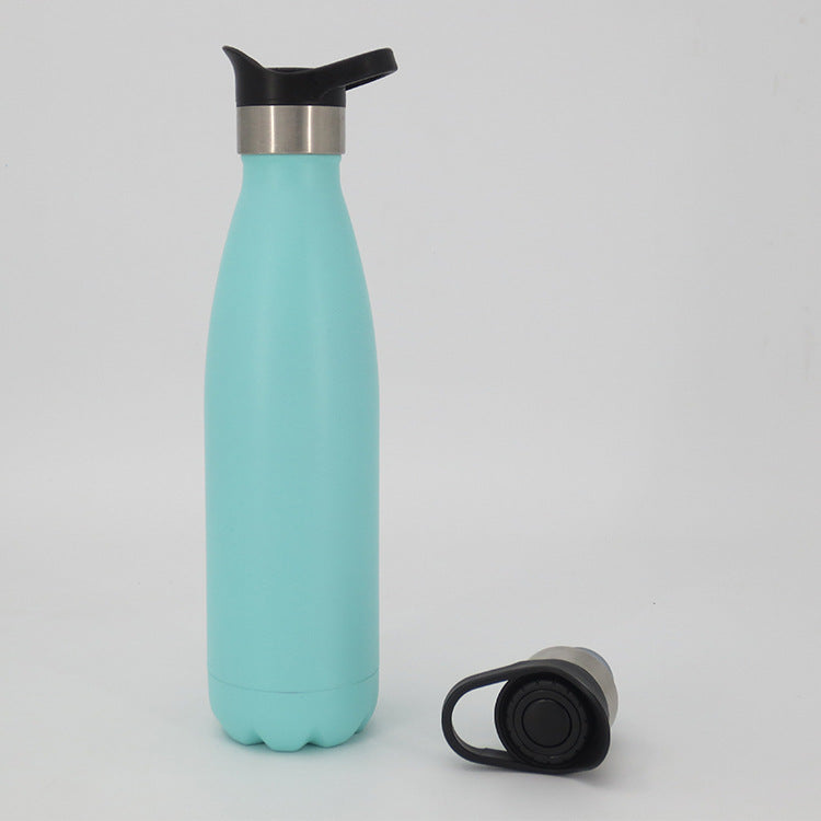 Women's stainless steel insulated bottle with leak-proof lid Kalsten