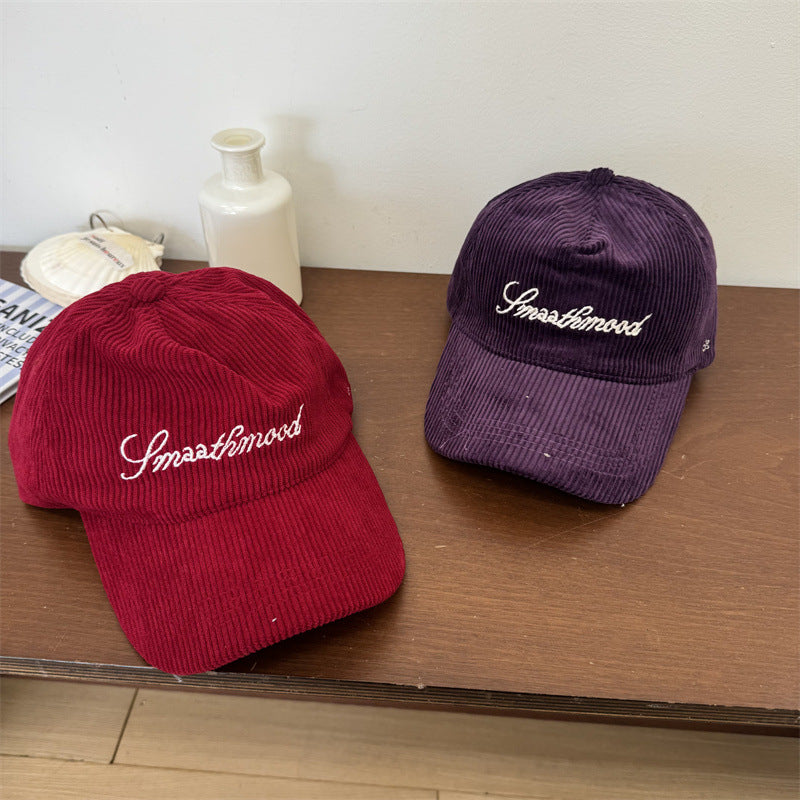 Women's Velvety Textured Baseball Cap Kalsten