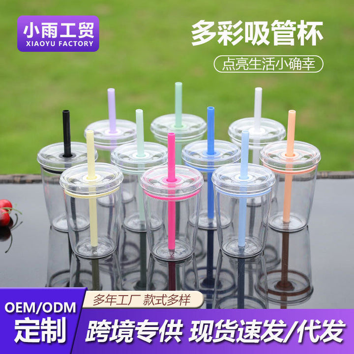 Unisex Insulated Reusable Cup with Straw Kalsten