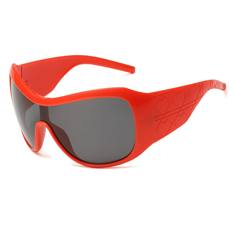 Men's Sporty Wraparound Sunglasses Kalsten