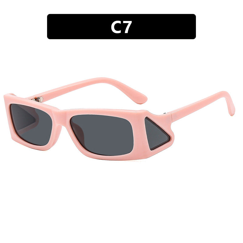 Ladies extravagant sunglasses in geometric design Kalsten