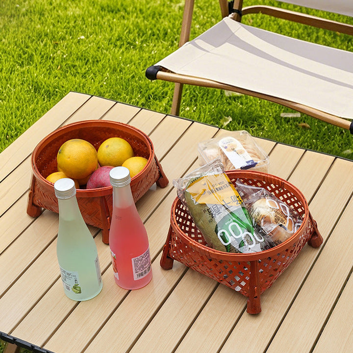 Ladies hand-woven presentation basket with stylish design Kalsten