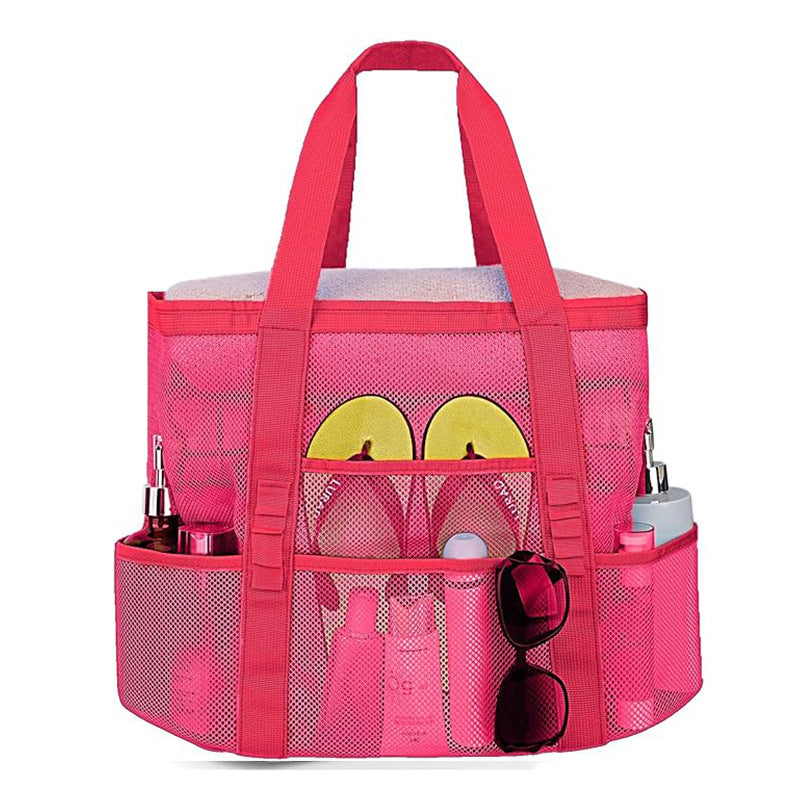Practical Beach Tote Bag Made of Breathable Mesh Material Kalsten