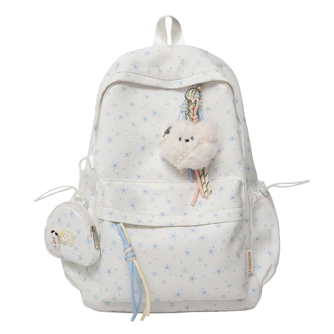 Stylish Star-Printed Backpack Kalsten