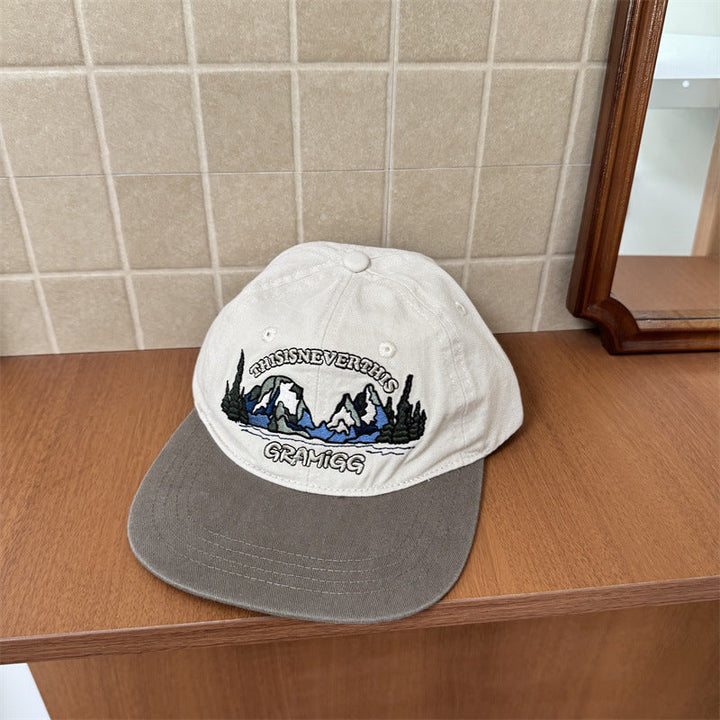 Men's Embroidered Graphic Adventure Cap Kalsten