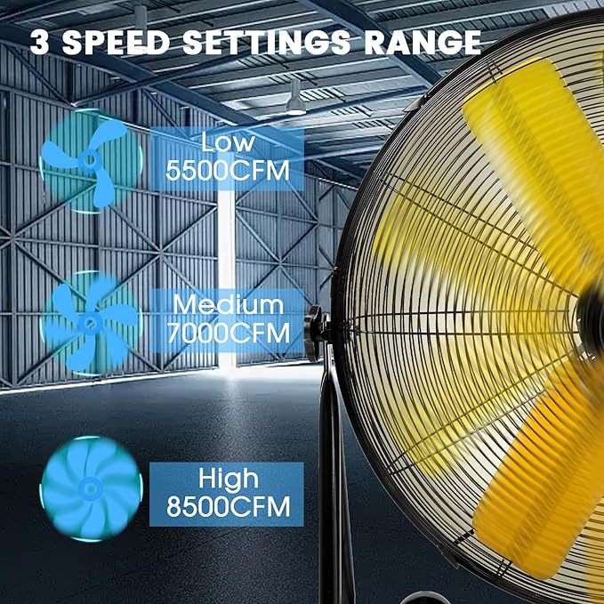 High-Velocity Industrial Fan Kalsten