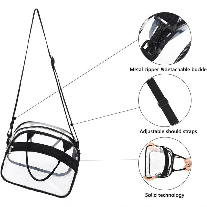 Ladies transparent cooler bag Kalsten