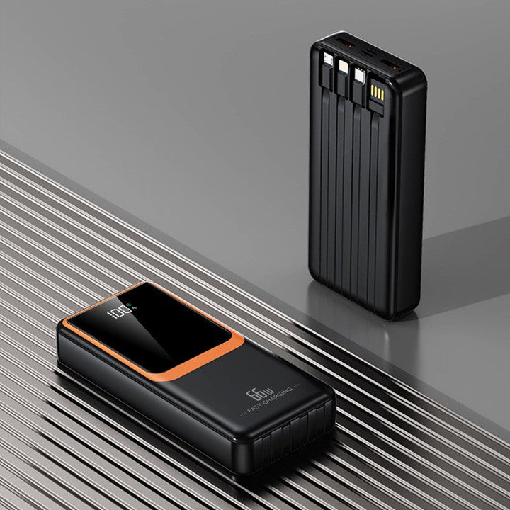 Portable power bank with 66W fast charging technology and LCD display Kalsten