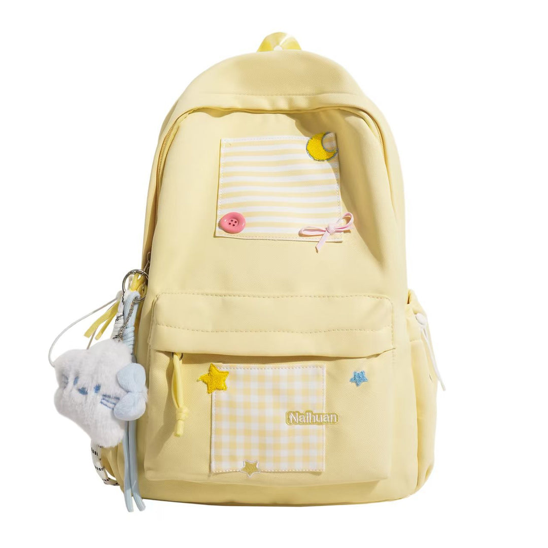 Decorative Multi-Compartt Backpack Kalsten